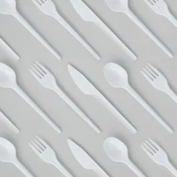 Cut out single use cutlery